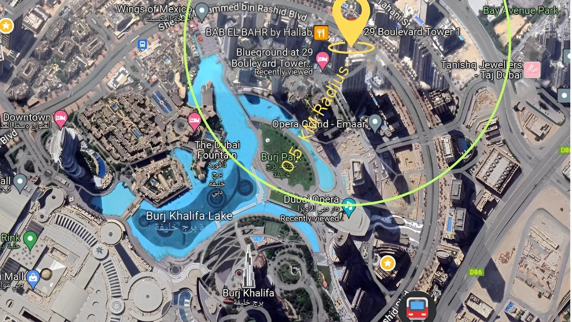 Vacay Lettings 1 Bed Close To Down Town Fountain View Dubai Apartment